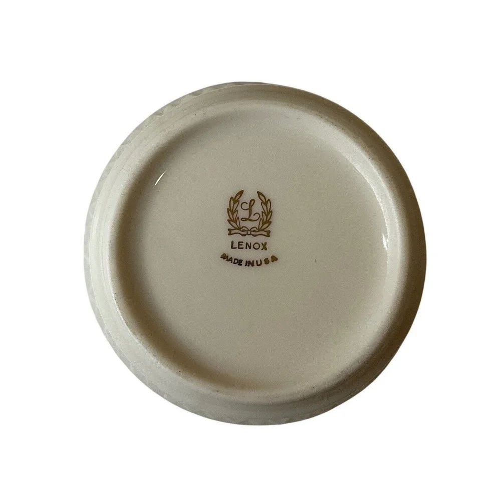 Vintage Lenox Woodland Vase Fine China Porcelain Country Cottagecore Collectible